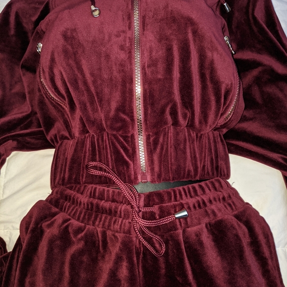 SOLD FashionNova "tell me What you want Velour Set" - Picture 6 of 13